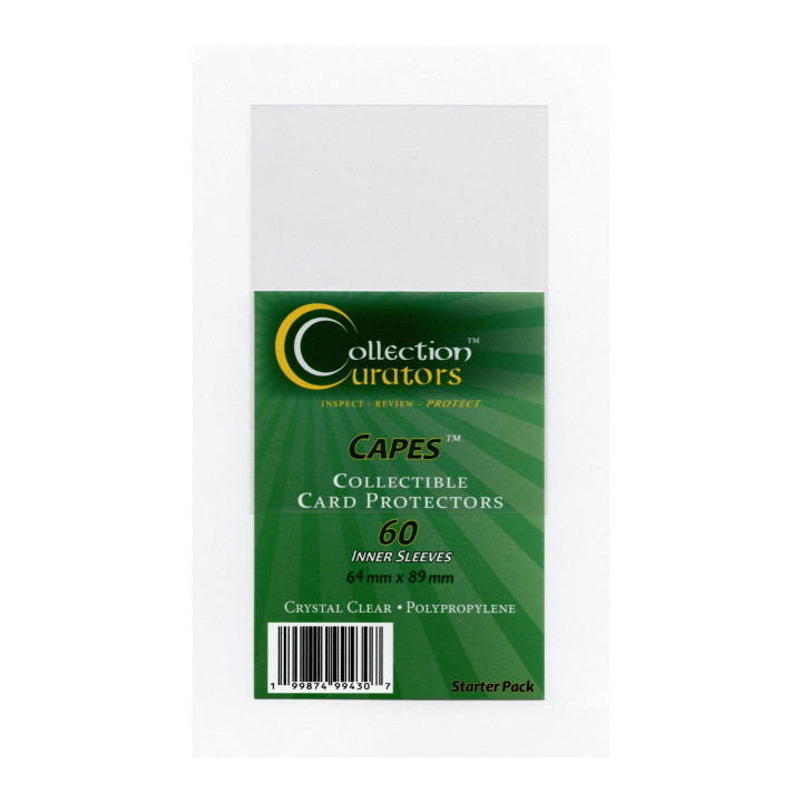 Capes™ Card Protectors - InnerSleeves - 60pk