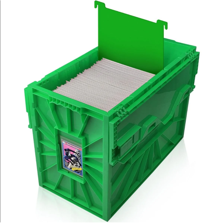 Short Comic Book Bin – Green