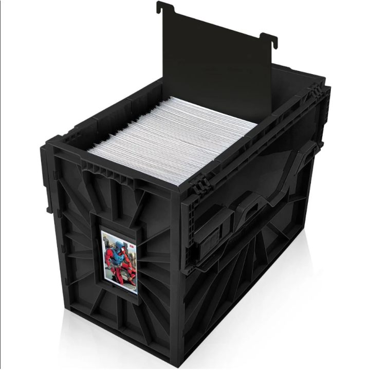 Short Comic Book Bin – Black